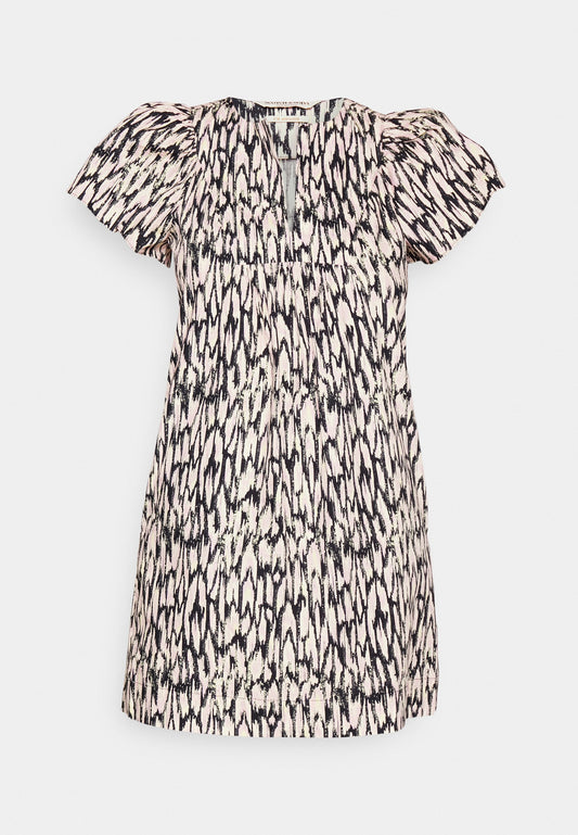Shift dress with front yoke detail in Organic Cotton Women