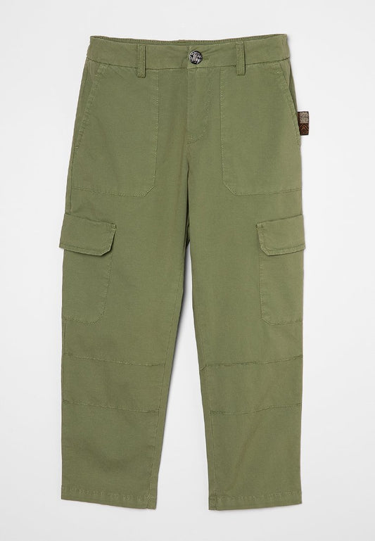 Roberto Cavalli Junior Boy Cargo trousers khaki (ZZO1Y6M40-N00) Kids