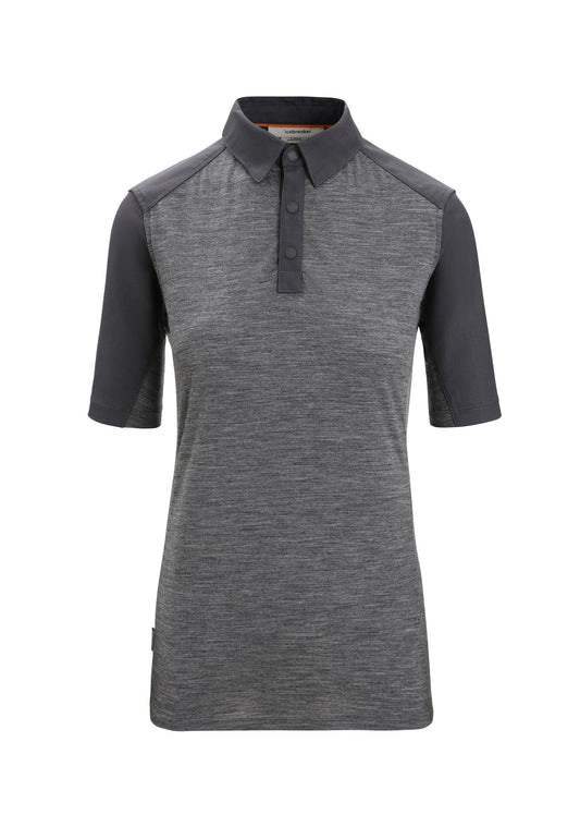 icebreaker W Hike SS Top Grey (CE641D079-C11) Women