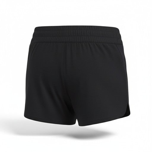 Adidas Girls Knit Shorts Black (IC0350-BLACK_WHITE), Kids