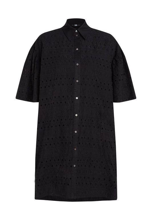 sslv embroidery shirt dress Women