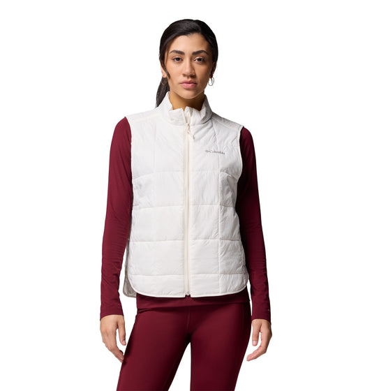 Columbia W Sienna Hill Quilted Ve Sea Salt (2133801125) Women