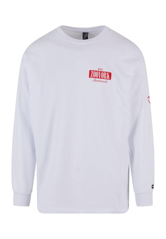 ZOO YORK ZM Hot Dog Longsleeve White (1ZO21000K-A11) Unisex