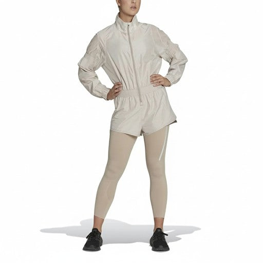 Adidas Women's Utility Jacket Beige (HP2001-GREEN), Women