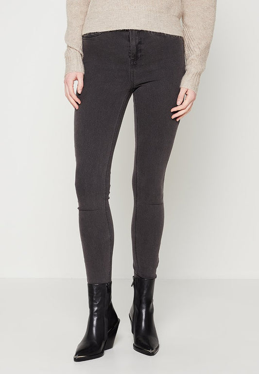 Noisy May NMCALLIE HW SKINNY JEANS VI274DG Grey (ZZO1TLG04-C00) Women