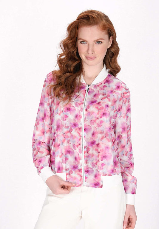 Dreimaster vintage - FLOWERY BLUR - jacket Women