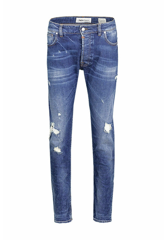 Tigha Morten 9994 destroyed Blue (TG022G01G-K11) Men