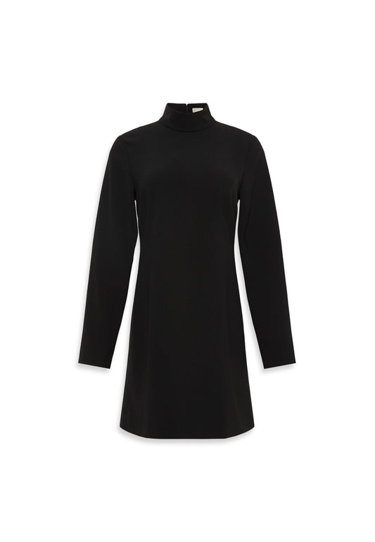 Calvin Klein Crepe LS Turtleneck Mini Dress (28384015) Women