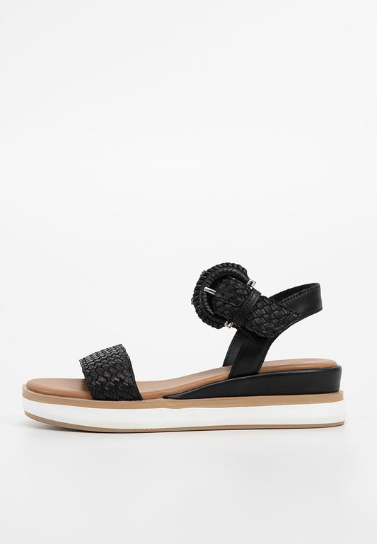 Inuovo Sandals Black (ZZO2J6T01-Q00) Women