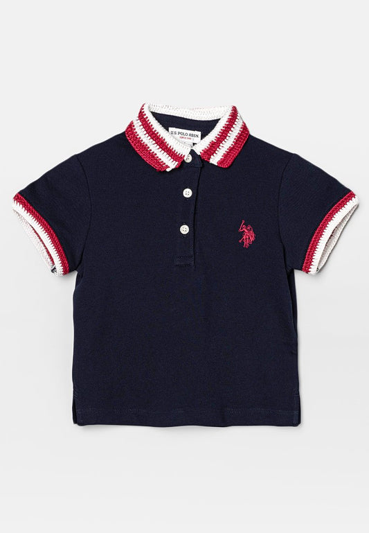 U.S. Polo Assn. SUVI CROCHET Dark Blue (ZZO2Y8663-K00) Kids
