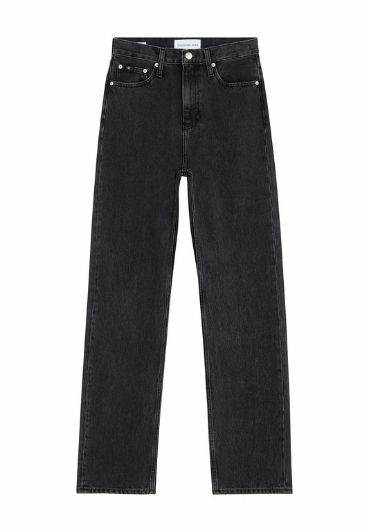 Calvin Klein Jeans HIGH RISE STRAIGHT Black (ZZO2NF516-Q00) Women
