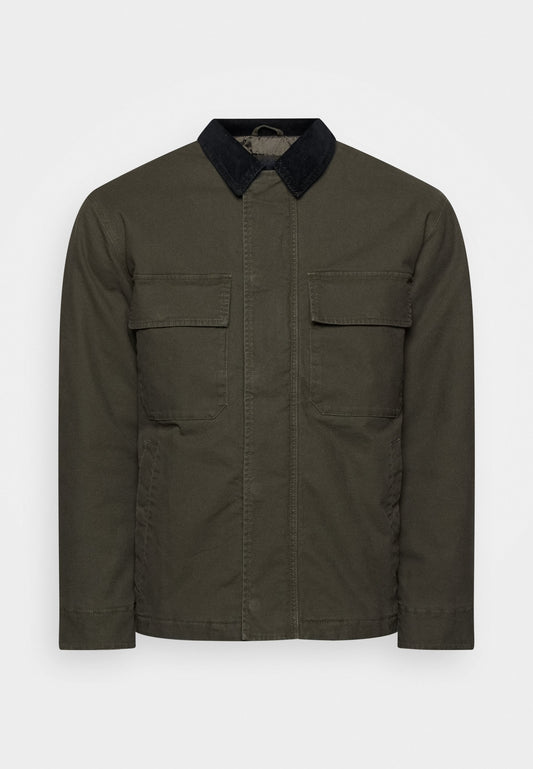 Abercrombie & Fitch (F E1368) BTS22 WORKWEAR JACKET 1CC $140 Olive (A0F22T01X-Q11) Men