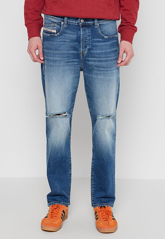 Diesel 2020 D-VIKER-R L.30 PANTALONI Blue (ZZO2JM7BM-K00) Men