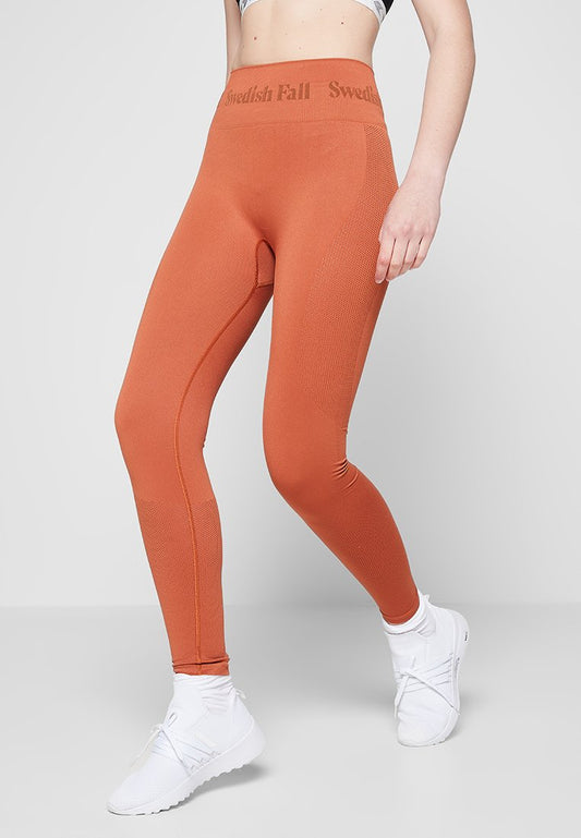 Swedish Fall Flow Cut-Out Leggings Copper (ZZO1PCQ01-G00) Women