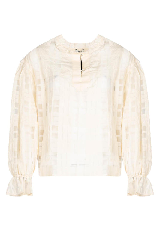 Liu-Jo blouse Akuj - FA0315 T4190 | Akuj -  Beige Women