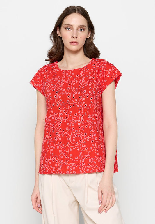 Marimekko NAHKOL RENTUKKA Red (ZZO2EZ224-G00) Women