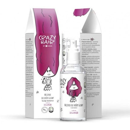 Hiskin Crazy Hair Scalp Lotion Lavender Alcoholfree 100ml