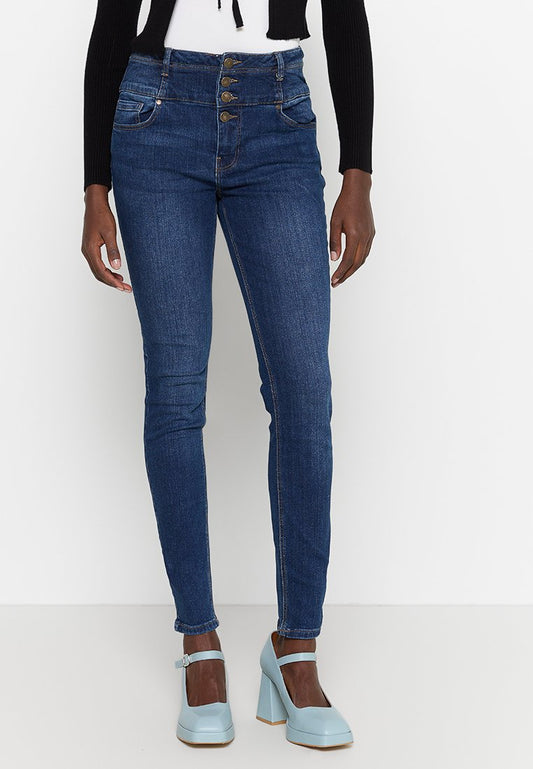 JC COCO_GB SKINNY HIGH WAIST CORSAGE Women