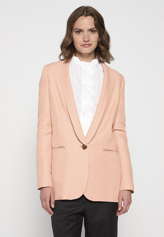 TWINSET BLAZER SMOKING Light Pink (ZZO2FNDAF-M00) Women