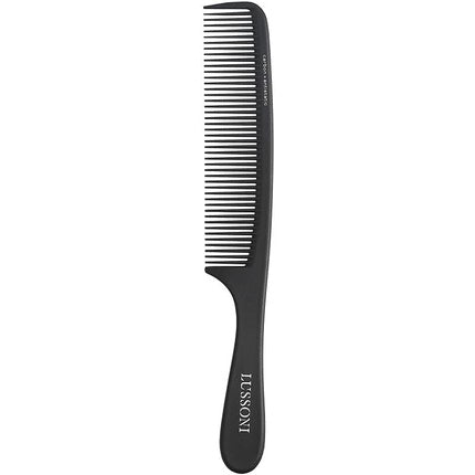 Lussoni Handle Comb Anti-Static and Shatterproof Carbon Detangling Comb 408