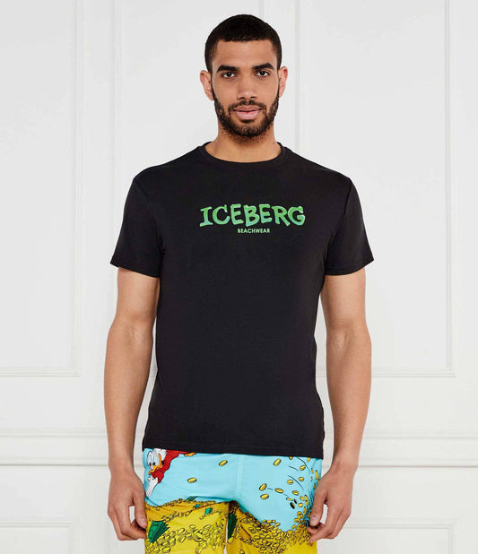Iceberg VERTICAL T-SHIRT (ICE25MTS01_BLACK) Men