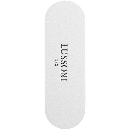 Lussoni Professional Foot File with 30 Self-Adhesive Pedicure File Sheets 180 Grit