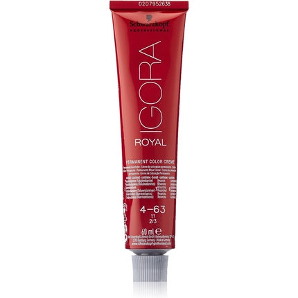 Schwarzkopf Professional Igora Royal Permanent Hair Colour Number 4-63 60ml