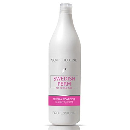 Scandic Line Swedish Perm Permanent Wave Liquid for Normal Hair 1 Liter 1L