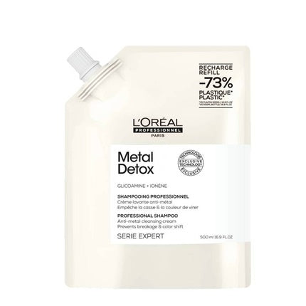 L'Oréal Professionnel Metal Detox Shampoo For Damaged Hair Refill 500ml