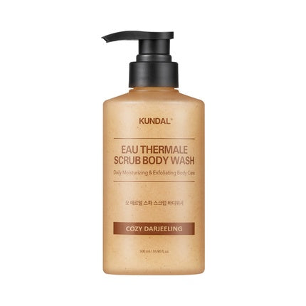 Kundal Scrub Body Wash 500ml Cozy Darjeeling