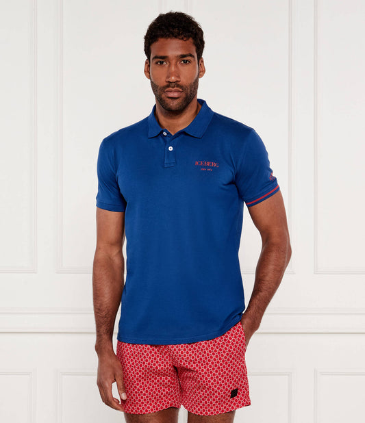 Iceberg BASIC POLO (ICE25MPL01_BLUE) Men