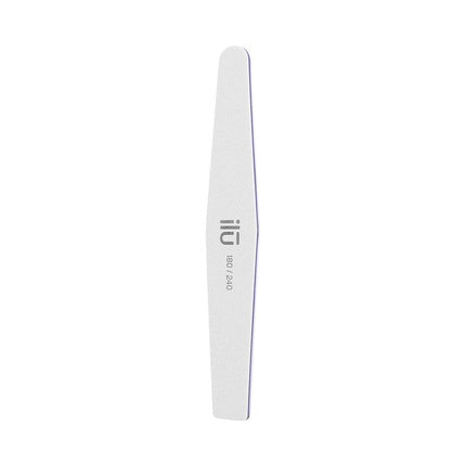 Ilu Professional Double Sided Buffer Nail File Trapeze 180/240 for Natural