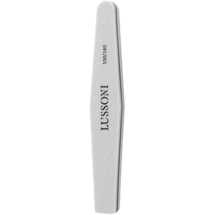 Lussoni Trapezoid Professional Nail Files 100/180 Grit - Pack of 25