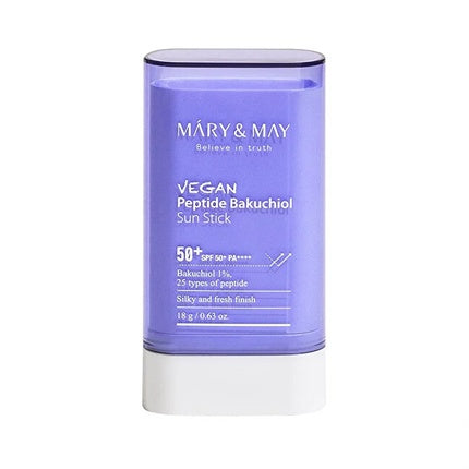 Mary&May Vegan Peptide Bakuchiol Sun Stick SPF 50 18g
