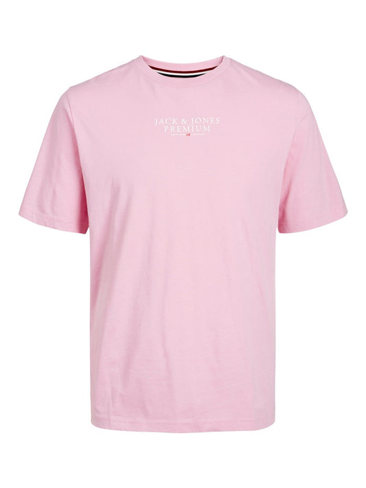 Jack & Jones Premium JPRBLUARCHIE SS TEE CREW NECK NOOS Pink Nectar (12217167-PinkNectar) Men