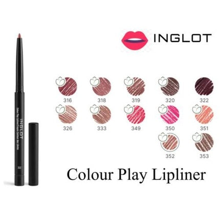 Inglot Colour Play Lipliner 349 0.30g