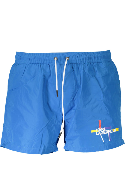 KARL LAGERFELD BEACHWEAR Swimwear (KL20MBS01_AZZURRO_BLUE) Men