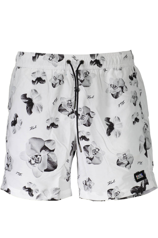 KARL LAGERFELD BEACHWEAR Swimwear (KL20MBM12_42458E4_BIANCOWHIT) Men