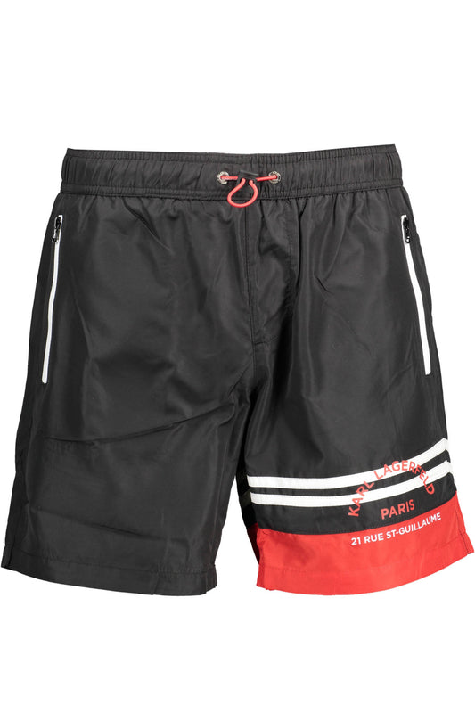 KARL LAGERFELD BEACHWEAR Swimwear (KL22MBM05_9C819FE_NEROBLACK) Men