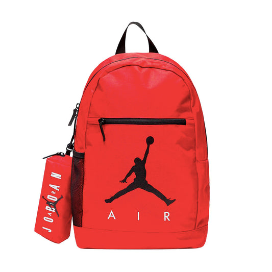 Jordan Backpack Air School Con Estuche (19L) Gym Red (9B0503-R78) Kids