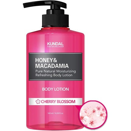 Kundal Honey & Macadamia Pure Body Lotion Cherry Blossom 500ml