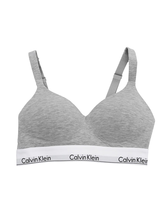 Calvin Klein Womens Bralette 000QF7900EP7A Grey