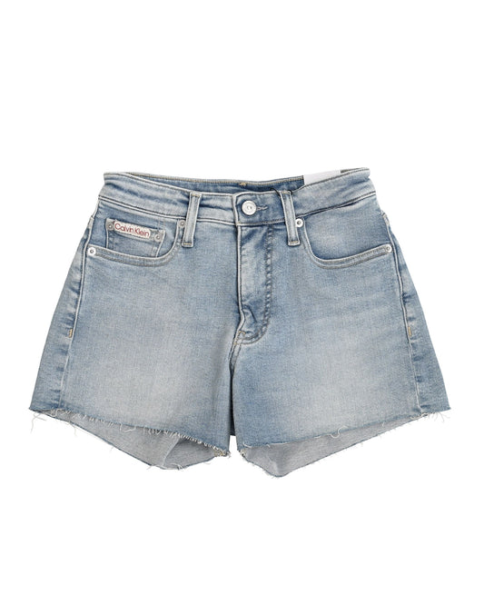 Calvin Klein Womens Shorts J20J2251581AA Denim