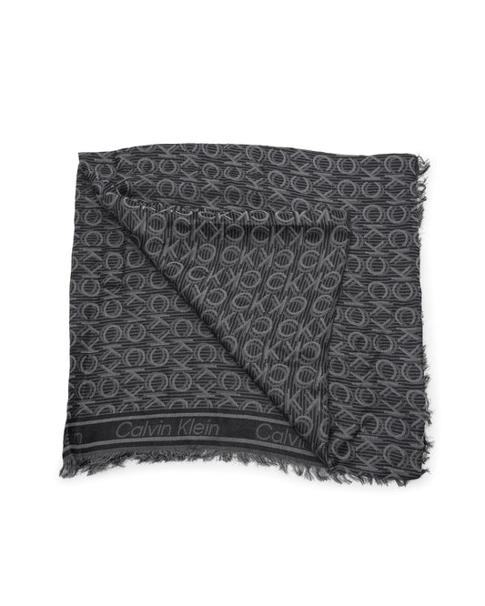 Calvin Klein Womens Scarf K60K608779BEH Black