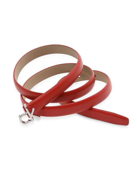 Calvin Klein Womens Belt K60K612932X00 Red