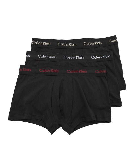 Calvin Klein Mens Low Rise Trunk 0000U2664GNOU Black