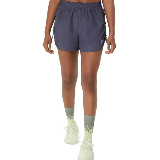 ASICS Shorts Nagino Run Adjustable 4In Monument Blue (2012D141-500) Women