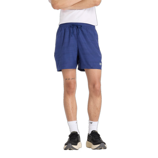 New Balance Shorts Sport Essentials Printed Short 5 blue" (MS53227_NNY) Men