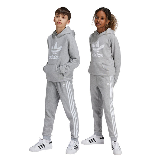 adidas Trousers Trefoil medium grey heather (IY7485) Kids