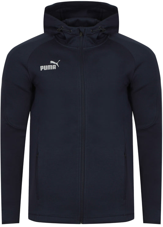 PUMA - HOODED SWEATSHIRT - TEAMFINAL CASUALS HOODED JKT PARASIAN NIGHT DryCELL - 657383-06 Men